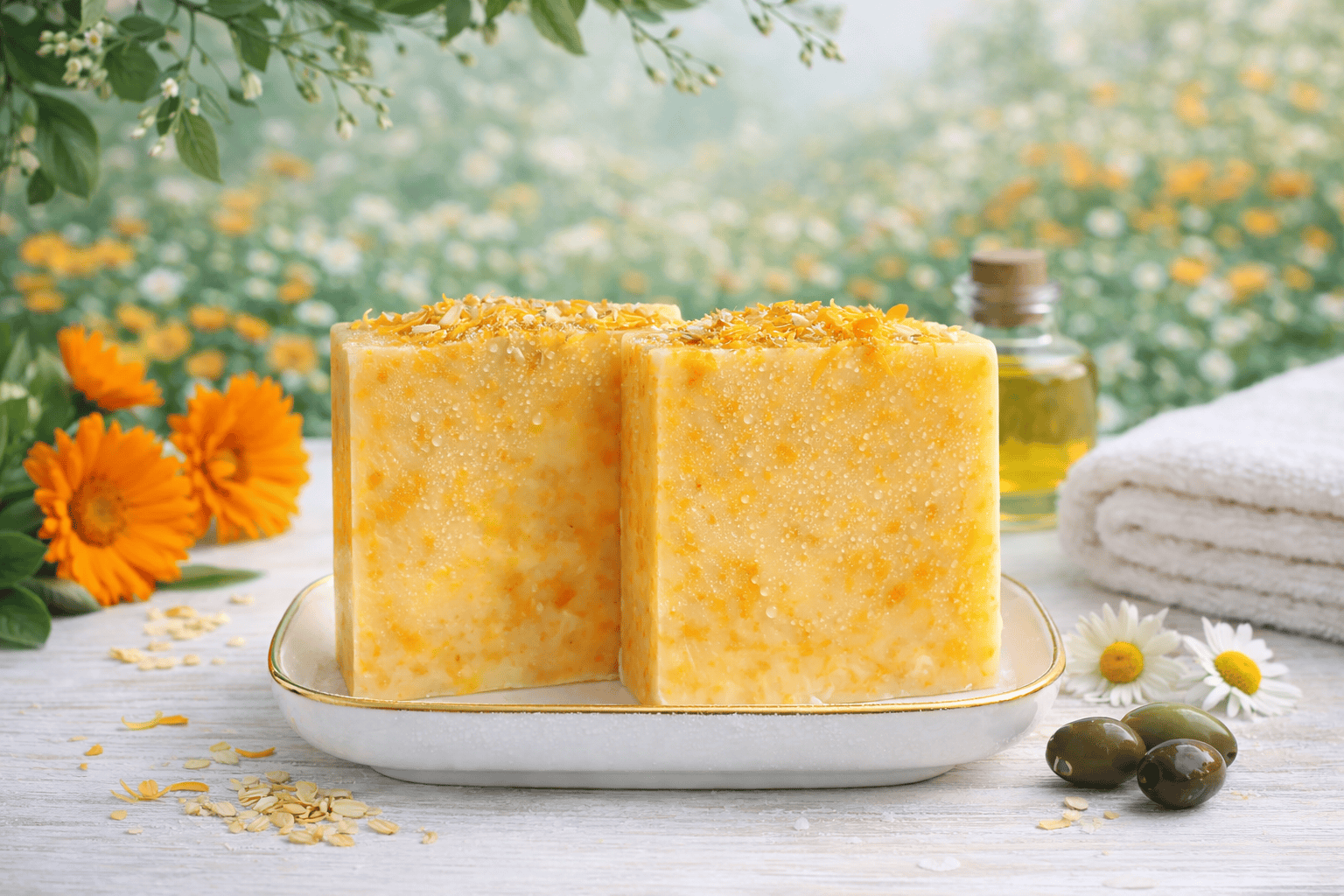 Chamomile & Calendula Bar